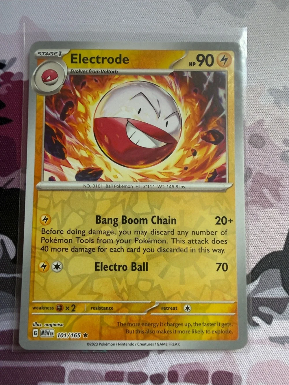 Voltorb Electrode Reverse Holo Evolution Pokémon Card Lot TCG Pokemon 151 ✨5/$25